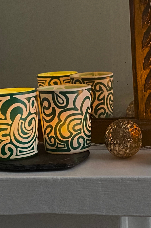 Set of 3 In Your Element Earth Intention Tealight Holders