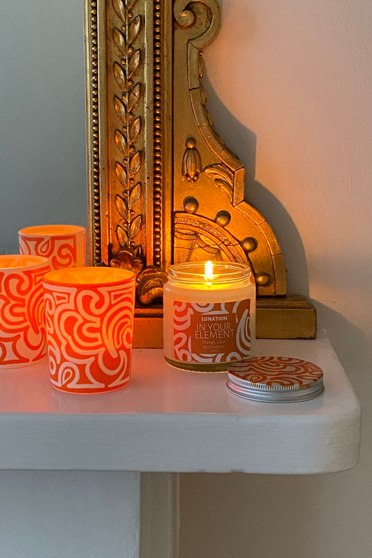 Set of 3 In Your Element Fire Intention Tealight Holders