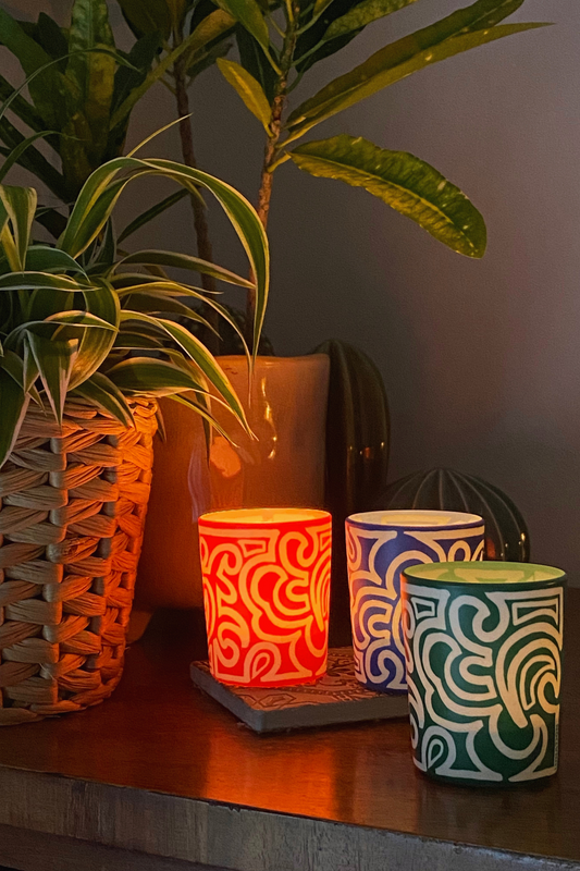 Personalised Choose Your Own Set of 3 In Your Element Intention Tealight Holders