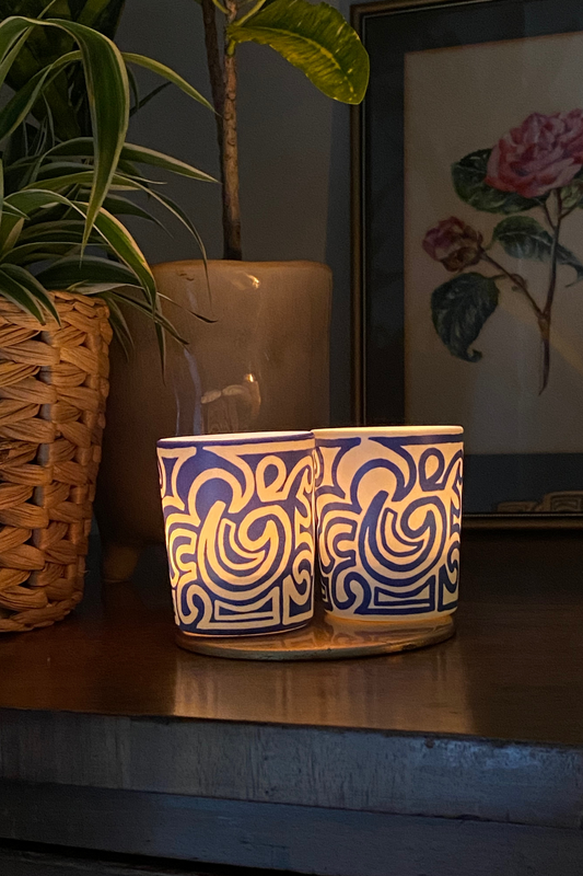 Set of 3 In Your Element Water Intention Tealight Holders