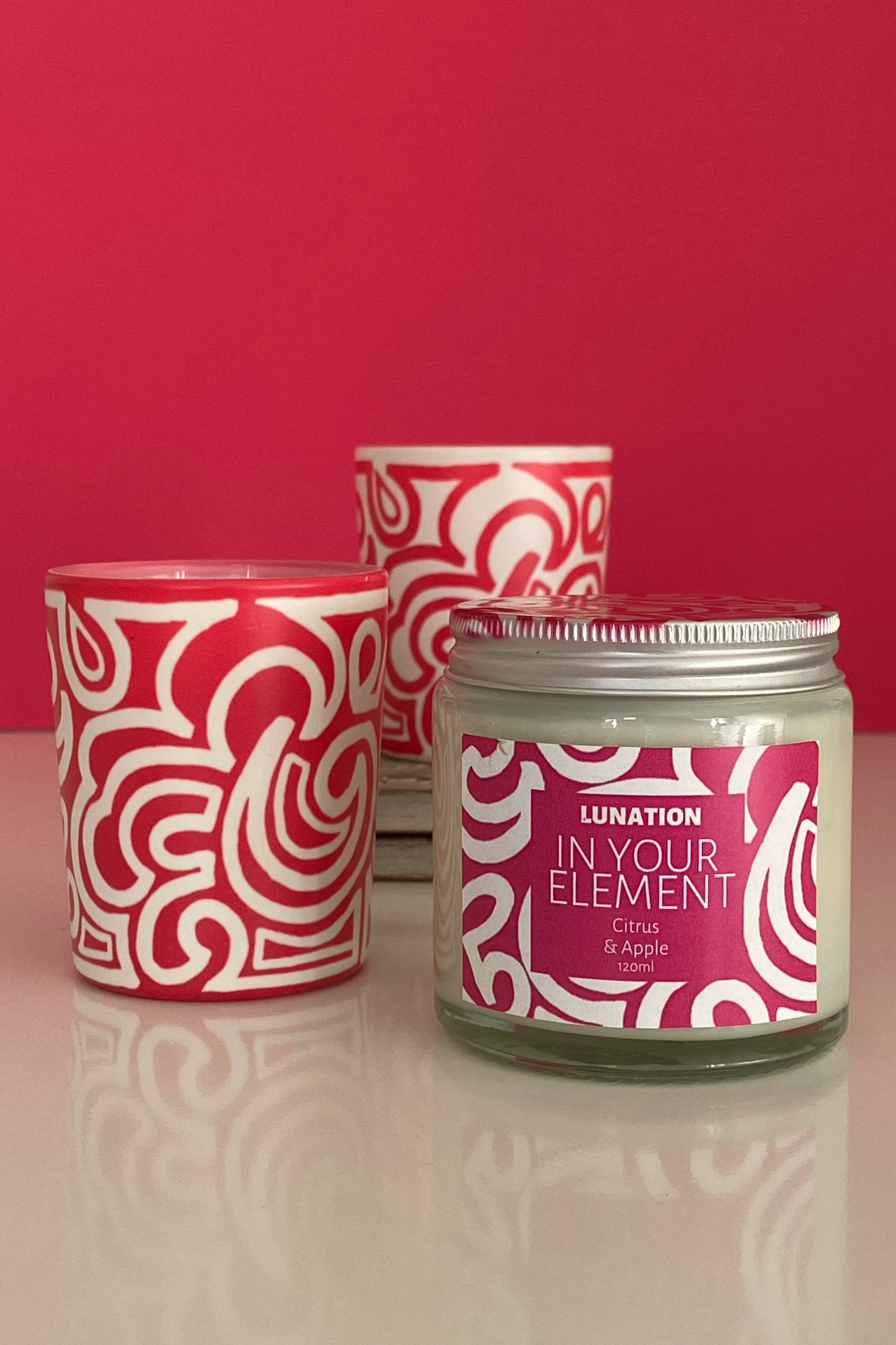 Set of 3 In Your Element Air Intention Tealight Holders