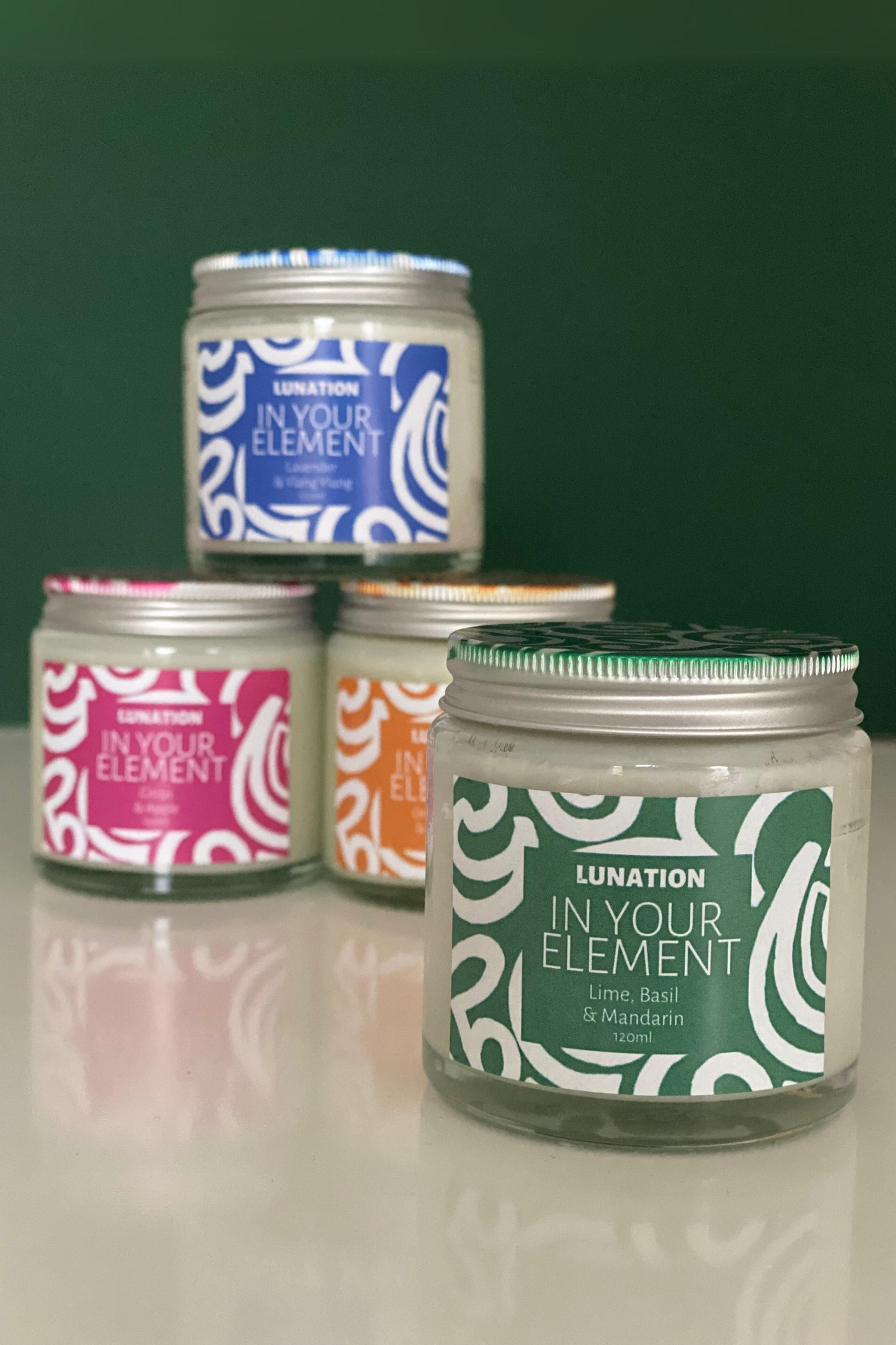 In Your Element Earth Small Jar Intention Candle 120ml