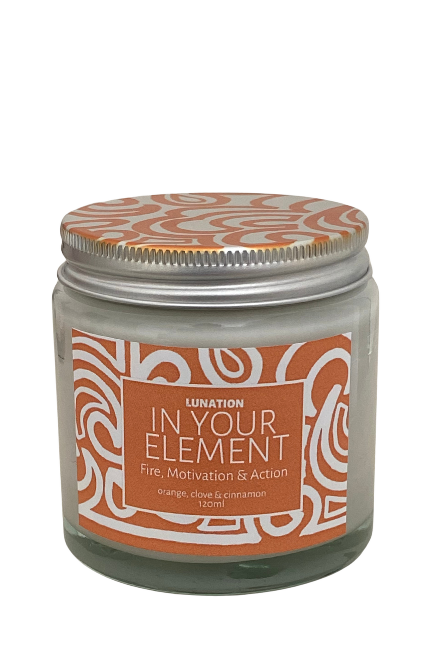In Your Element Fire Small Jar Intention Candle 120ml
