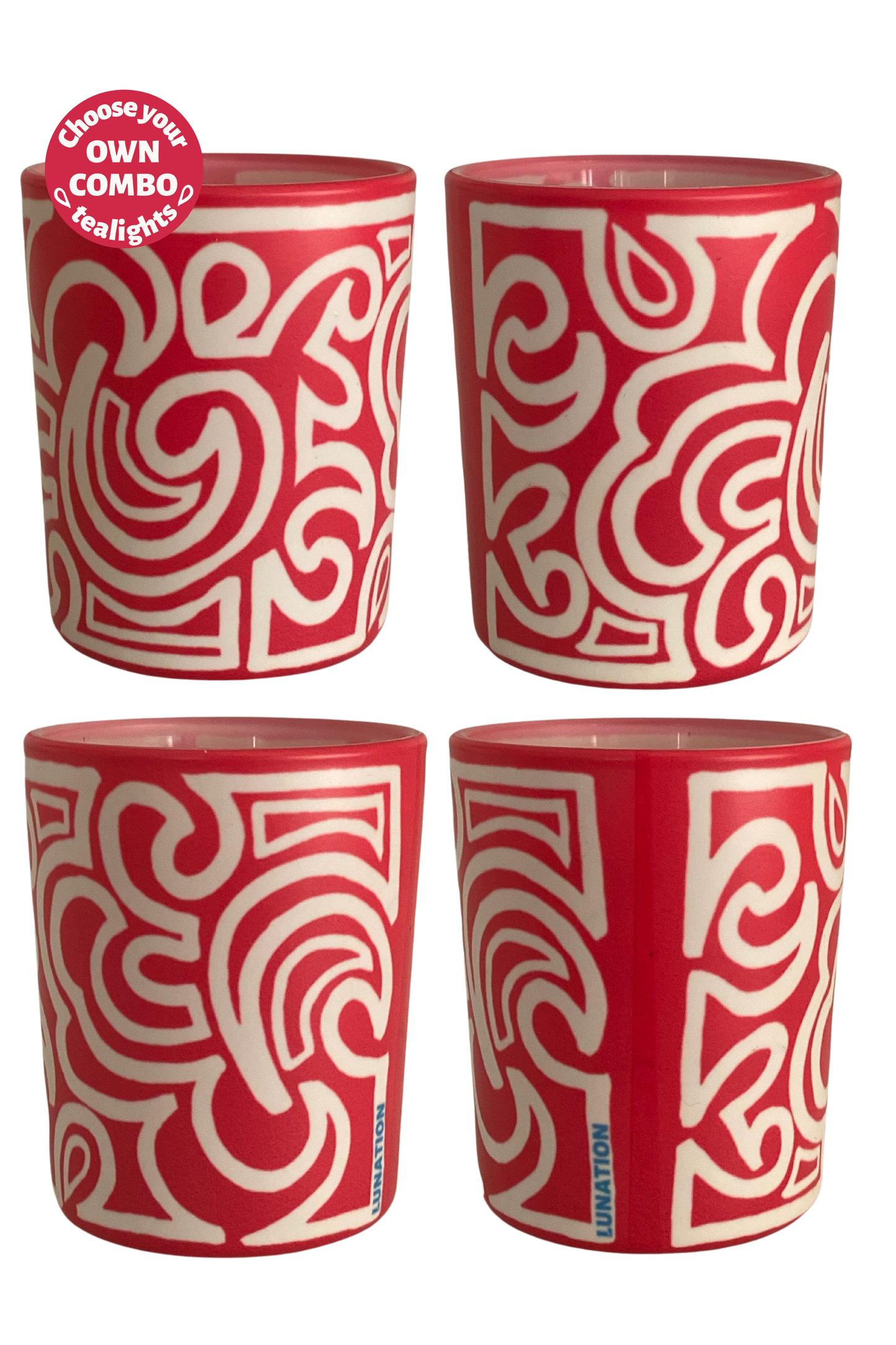 Personalised Choose Your Own Set of 3 In Your Element Intention Tealight Holders