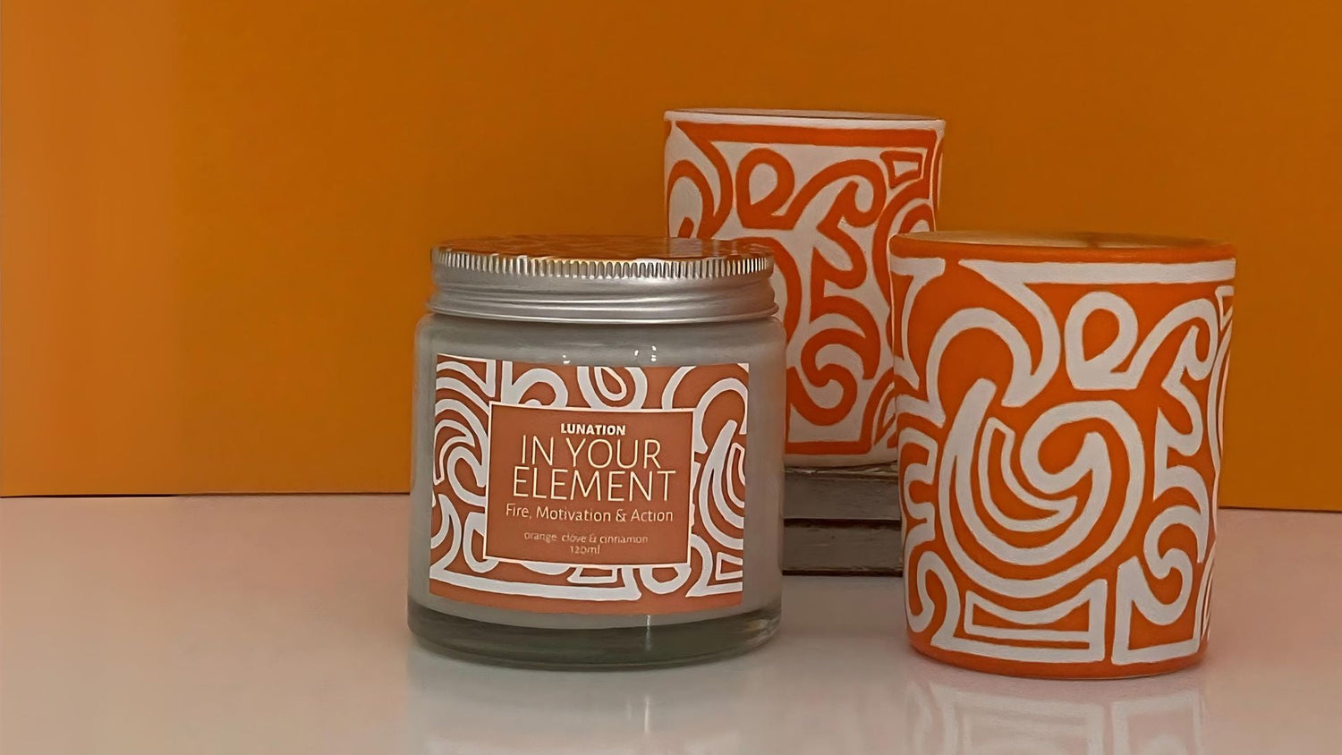 In Your Element Fire Candle Range