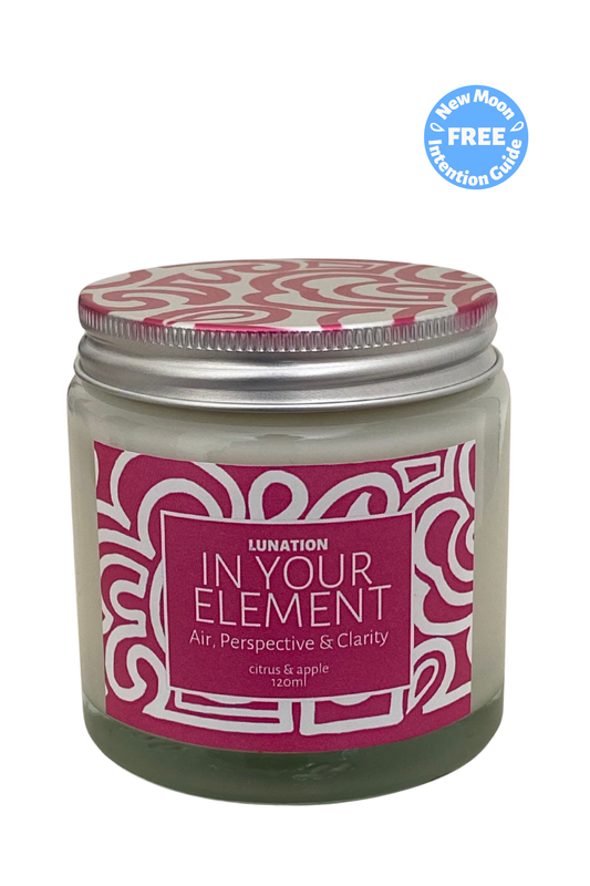 In Your Element Air Small Jar Intention Candle 120ml