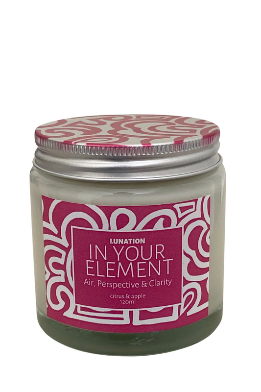 In Your Element Air Small Jar Intention Candle 120ml