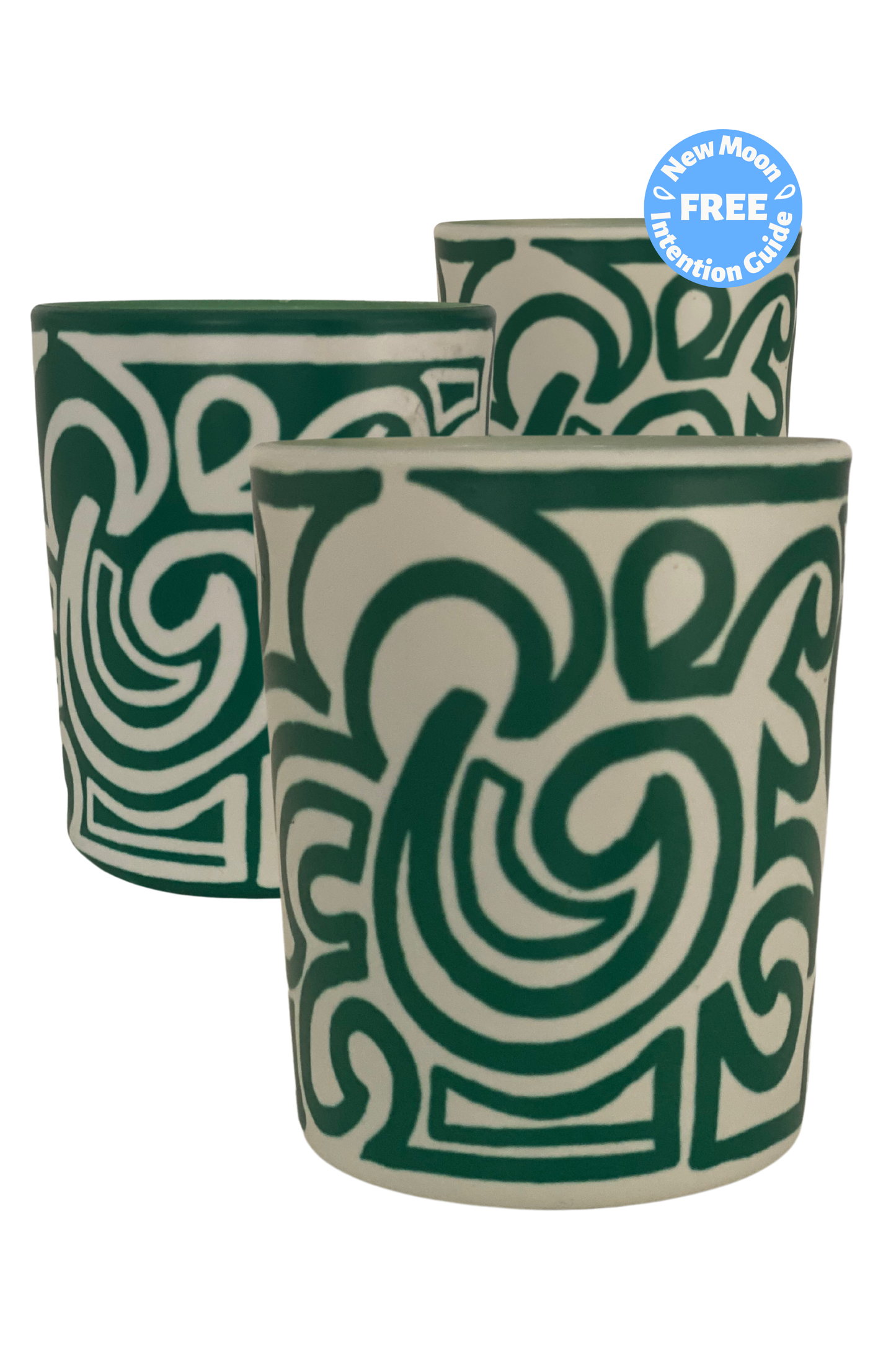 Set of 3 In Your Element Earth Intention Tealight Holders